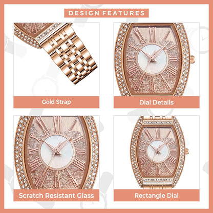 LUMINA Rose Gold Women Watch