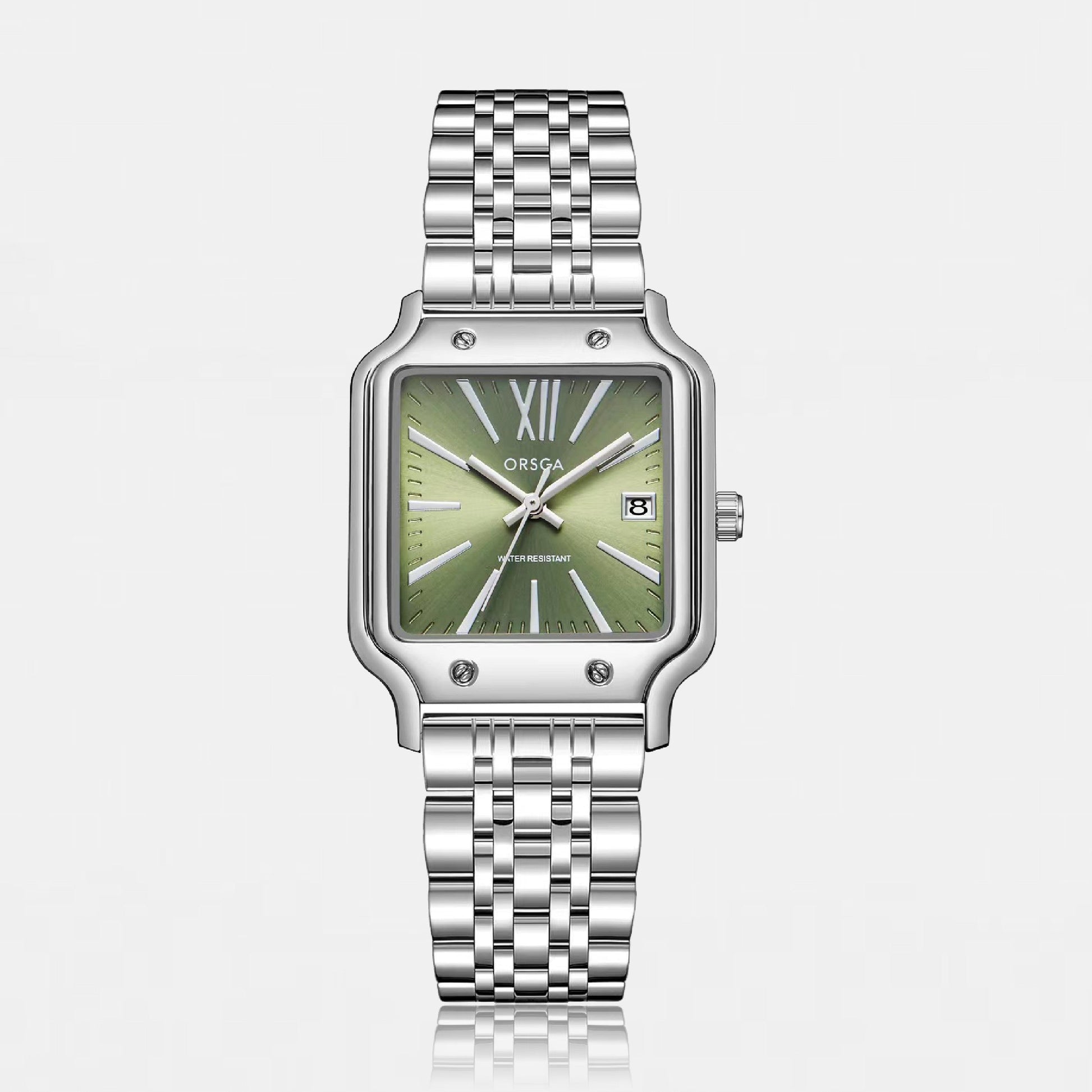 ZEST Women Watch - Silver Olive