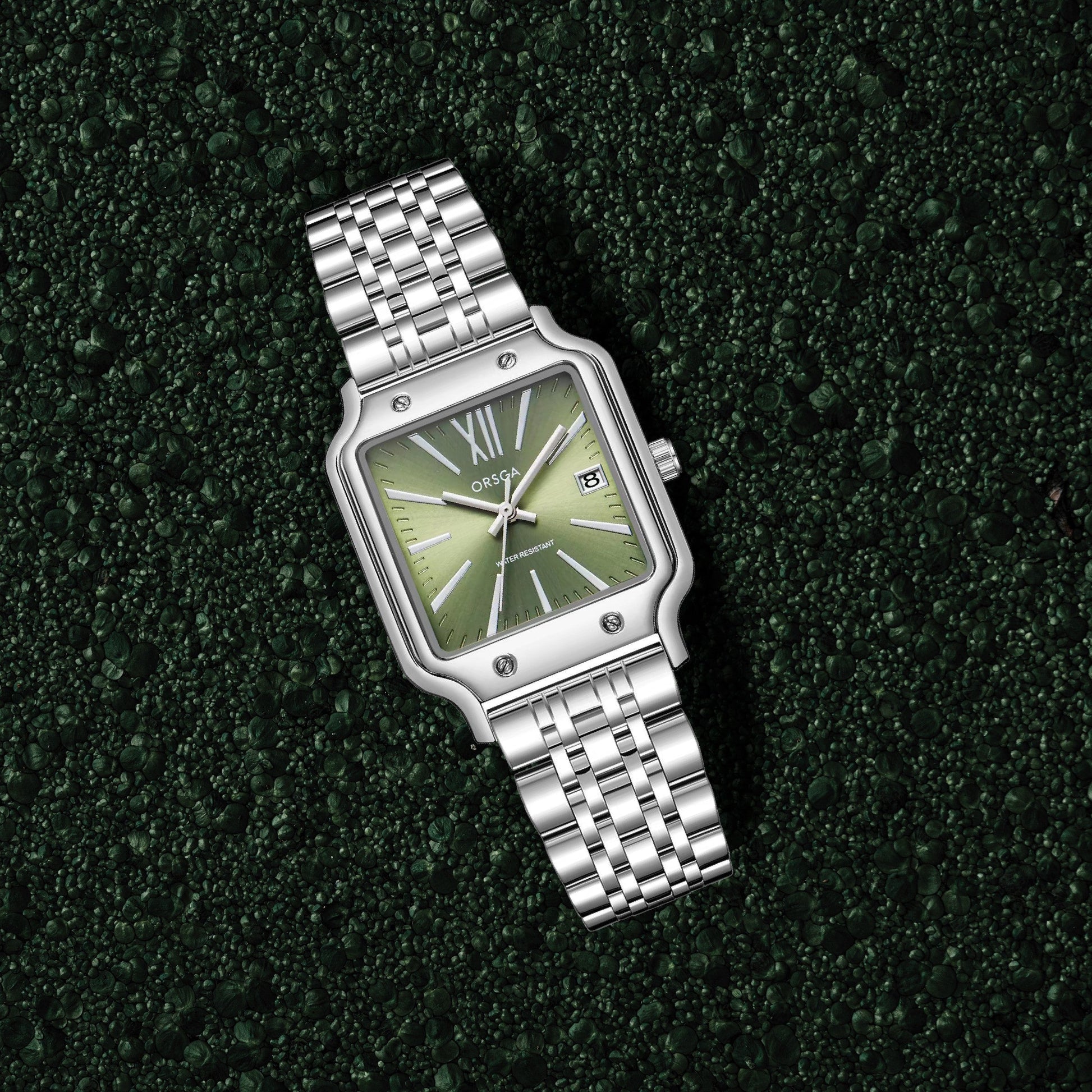 ZEST Women Watch - Silver Olive