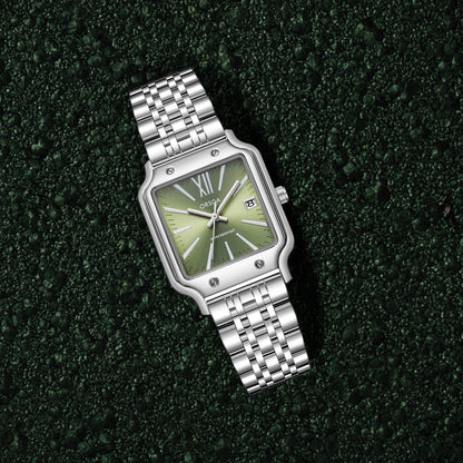 ZEST Women Watch - Silver Olive