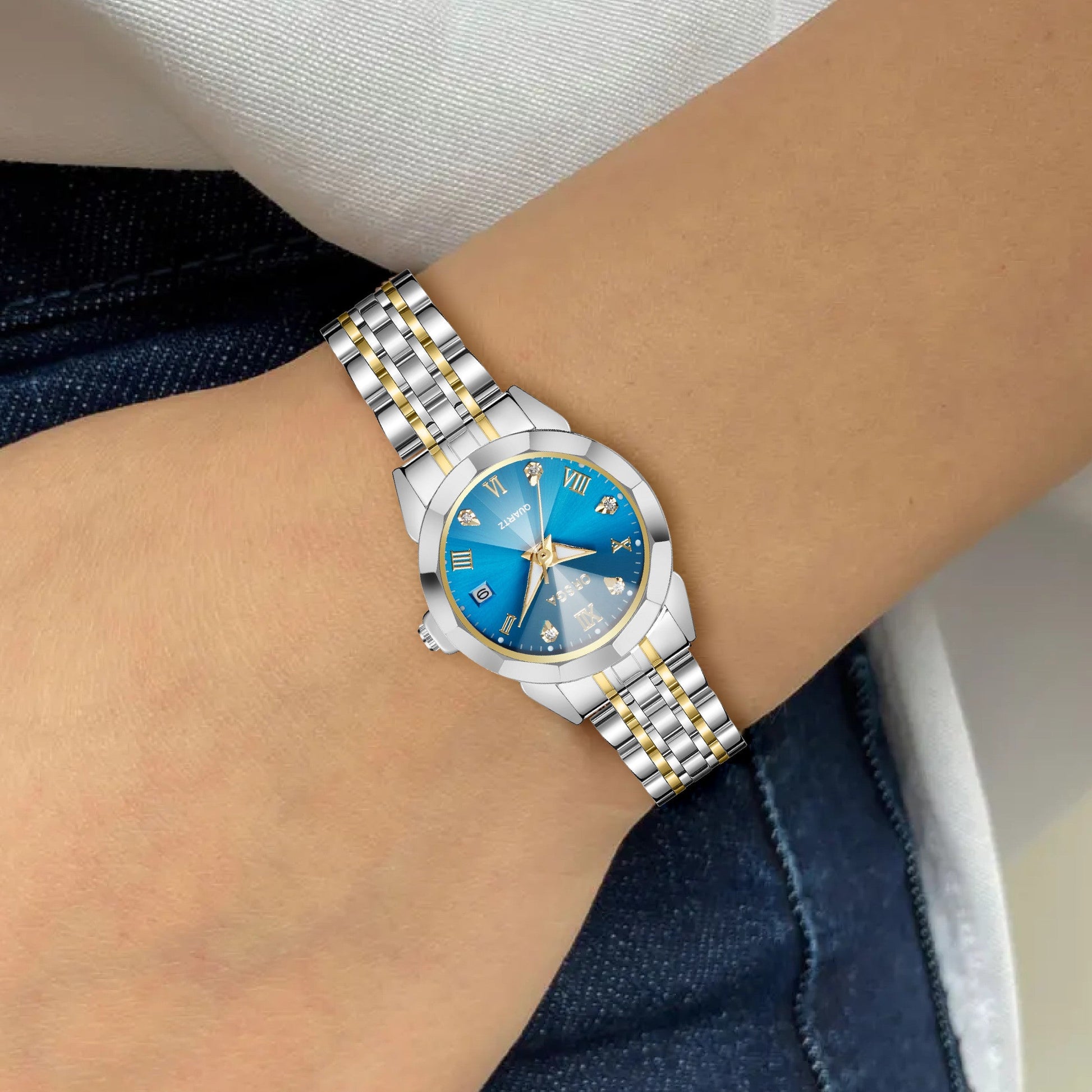 YUCCA Women Watch - Blue